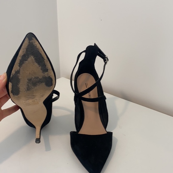 Call it spring black ankle strap heels - Picture 5 of 5